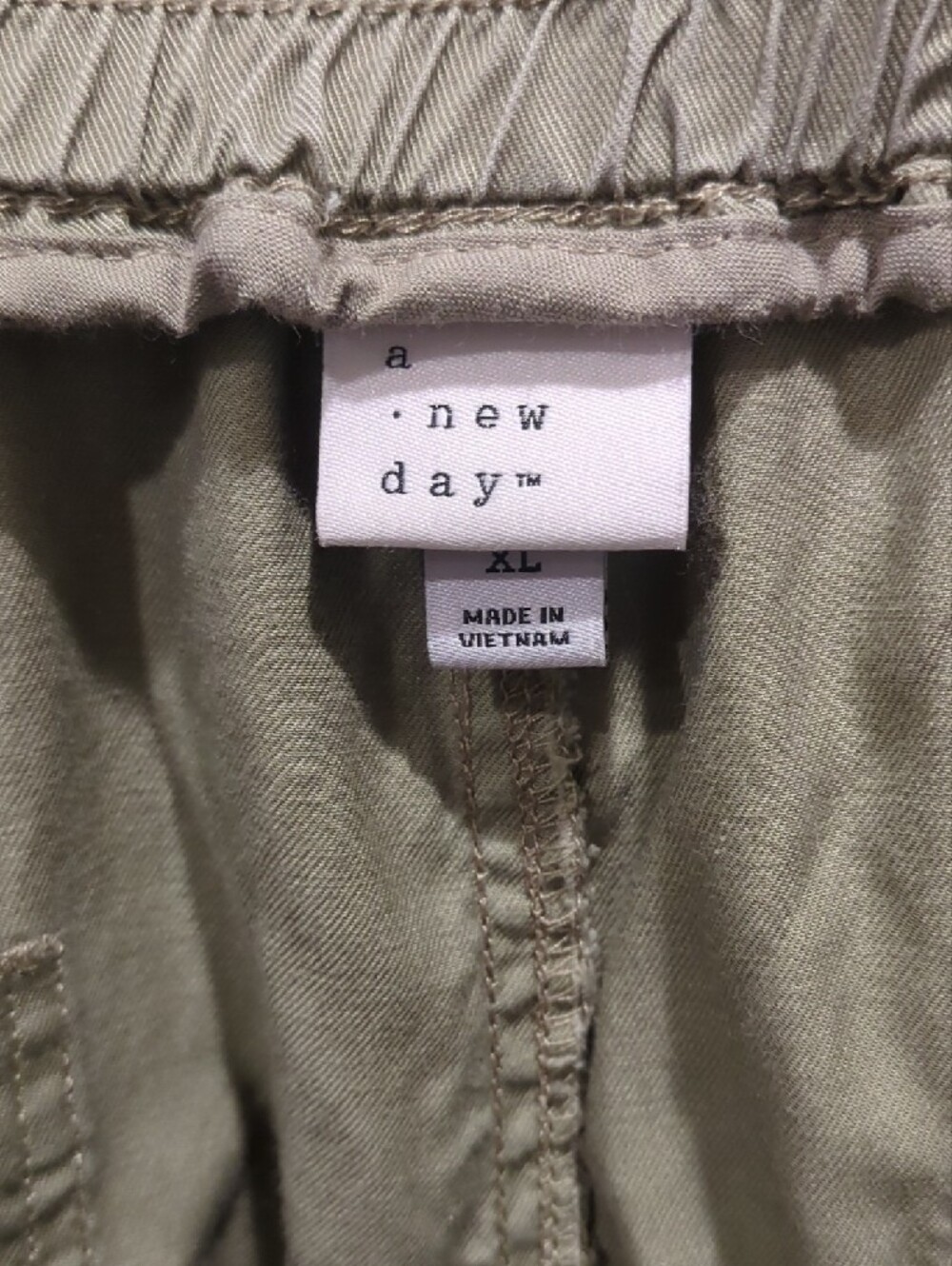 a new day Olive Drawstring Track Joggers - Picture 2 of 3